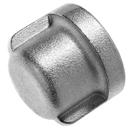 Usa Industrials Pipe Fitting - 316 Stainless Steel - Class 150 - Cap - 1/2" NPT Female ZUSA-PF-6823